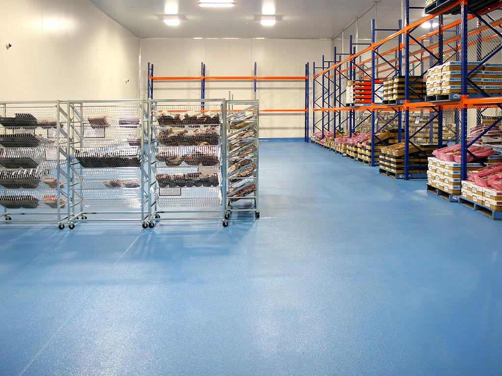 Factory flooring for Bindaree beef processing facility