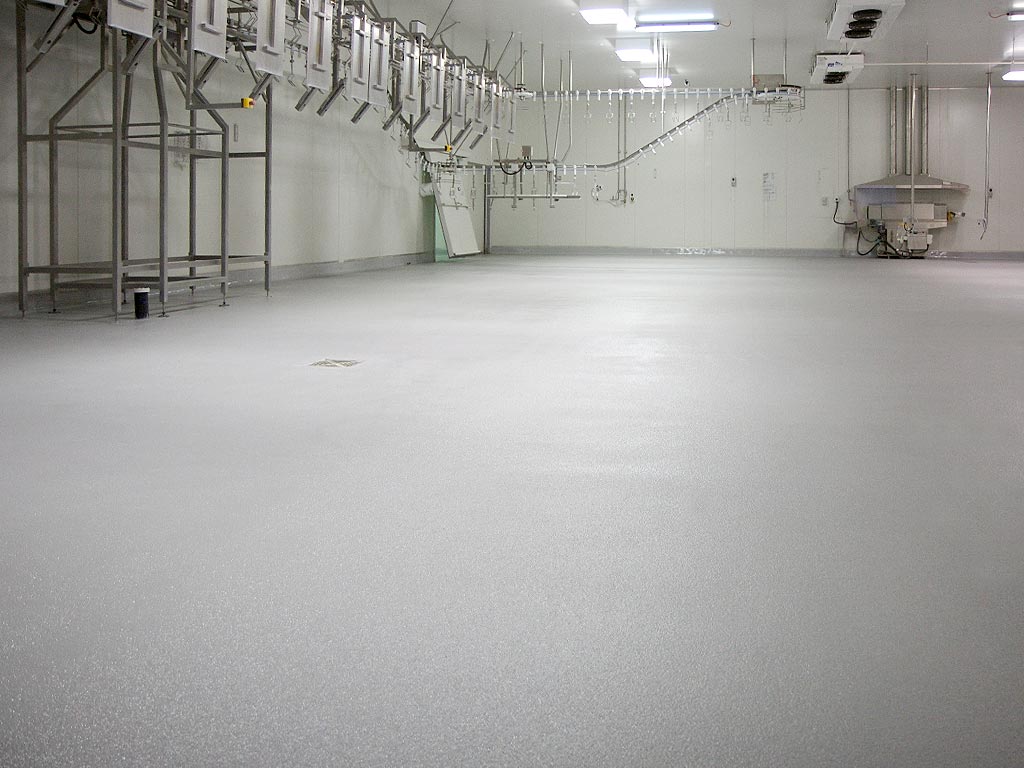 Food Production Flooring - Simplot Food Factory